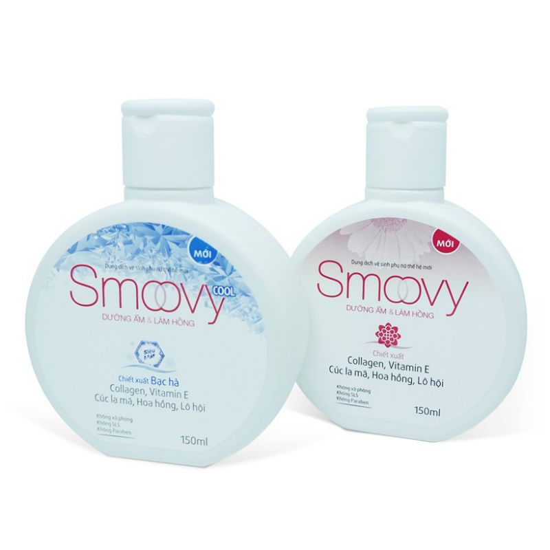 DUNG DỊCH VỆ SINH PHỤ NỮ SMOOVY 150ml