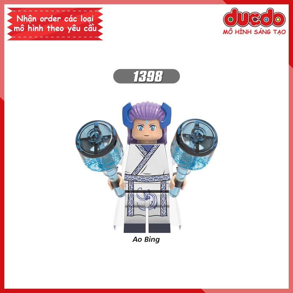 Minifigures các nhân vật trong Tây Du Ký tuyệt đẹp - Đồ Chơi Lắp Ghép Xếp Hình Mini Mô hình XINH X0274