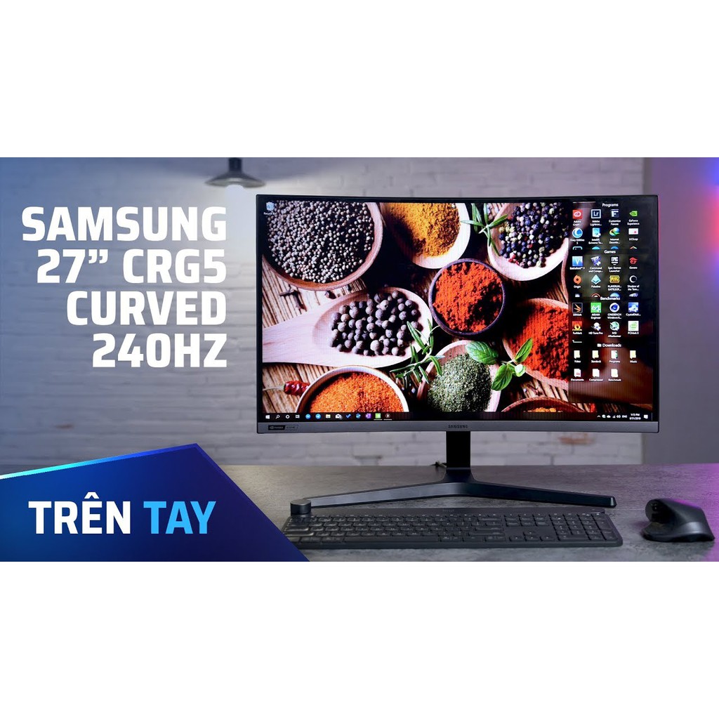 Màn hình máy tính Samsung LC27RG50FQEXXV 27 inch FullHD Cong 240Hz | BigBuy360 - bigbuy360.vn