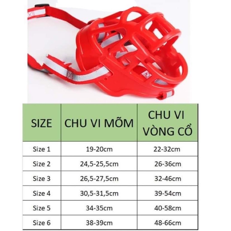 rọ mõm cao cấp dành cho chó