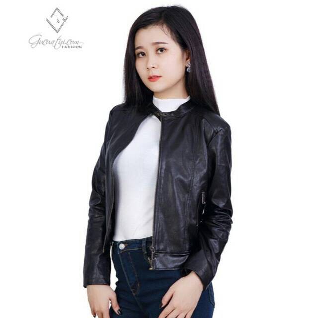 [Free Ship] Áo Khoác Da Nữ Thời Trang Hàn Quốc