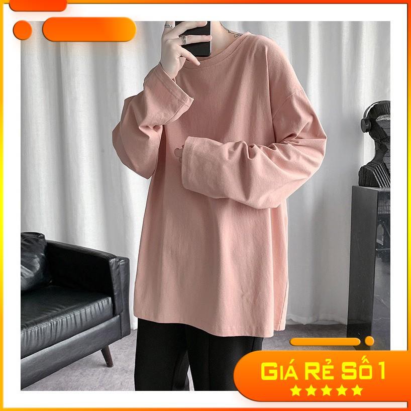 [ Baggy Style ] Áo phông tay dài unisex phom rộng tại Thế Giới Quần Jeans Nam | BigBuy360 - bigbuy360.vn