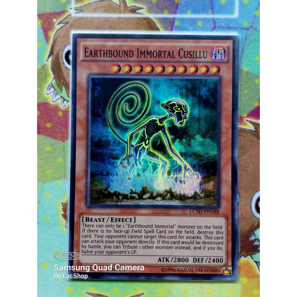 [ Đỗ Lạc Shop ] Thẻ Bài Yugioh Monster Earthbound Immortal Cusillu - LC5D-EN148 - Super Rare