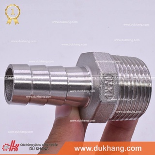 {inox 304} Nối đuôi chuột ren ngoài 27mm/34mm