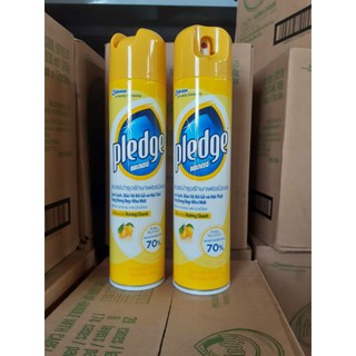 Xịt bóng gỗ, đồ da hương chanh pledge 330ml