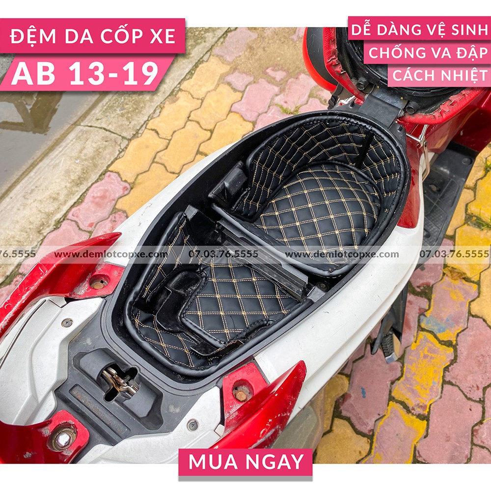 Lót Cốp Cách Nhiệt Honda Airblade 2013 - 2019 - Nguyên Cốp -  Độ Bền Cao - Bảo Hành 1 Năm ( Đường May, Lỗi Do Sản Xuất)