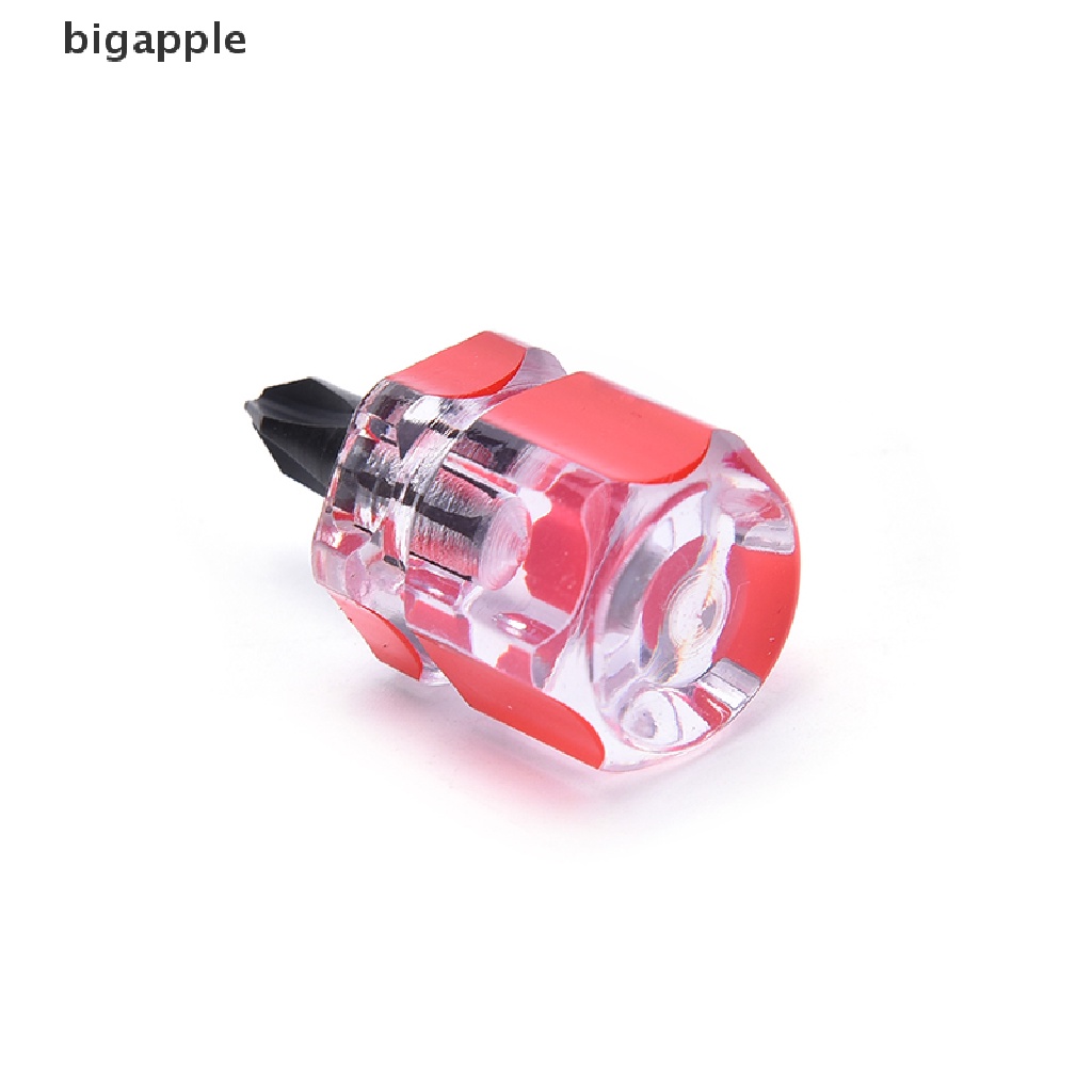 bigapple 2pcs Mini Screwdriver Mini Screw Driver Short Small Split Repair Tools Kit Set, RDG