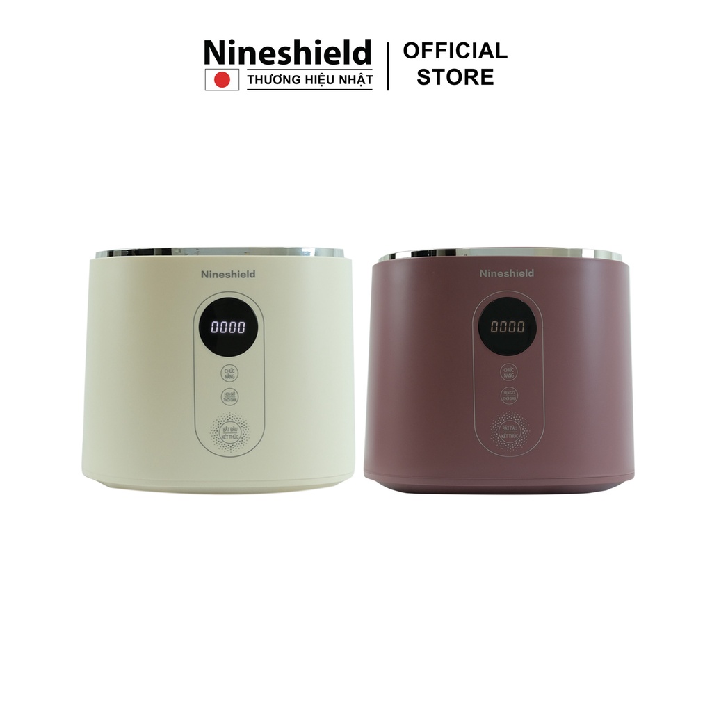 Nồi cơm điện tách đường Nineshield KB1002 - Nồi cơm điện tử 3L đa năng với 5 chế độ nấu - Hàng chính hãng