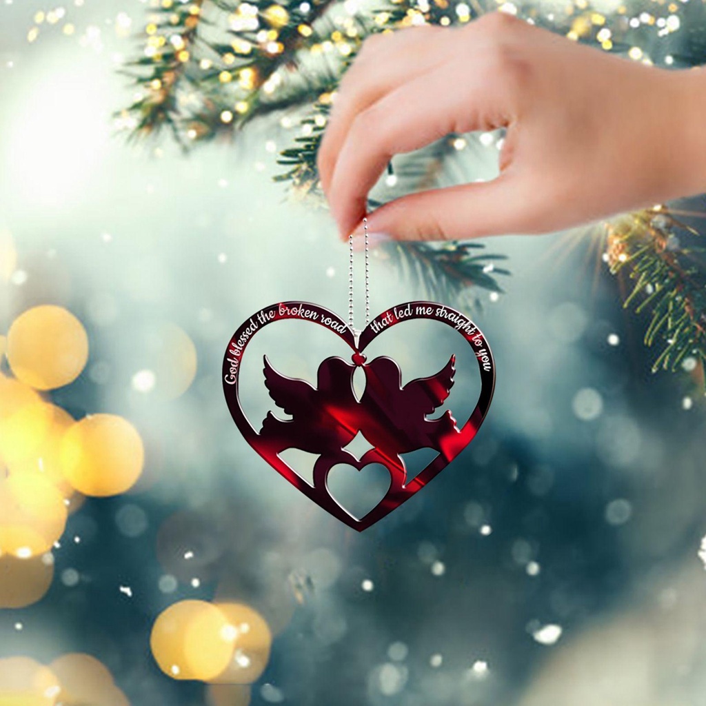 Dây Treo Trang Trí Xe Hơi Ngày Lễ Tình Nhân Độc Đáo