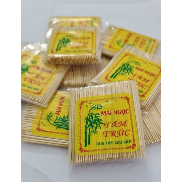 [ 1 GÓI LẺ]  Tăm trúc MAI ANH _ PHÁT TÀI  cao cấp _ TIỆN LỢI