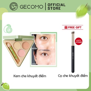 Kem Che Khuyết Điểm Gecomo Giúp Da Đầy Sức Sống Chiết Xuất Từ Quả Ổi 3 Trong 1 Kèm Cọ Tiện Dụng
