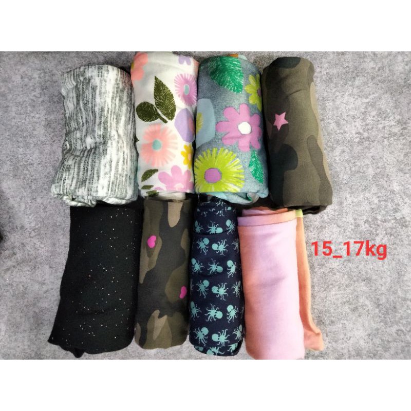 Quần legging bé gái set 2c