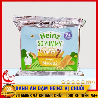  Bánh Ăn Dặm Heinz Vị Chuối Thơm Ngon Cho Bé Từ 7M+ (Date 2022) - 5000157070609