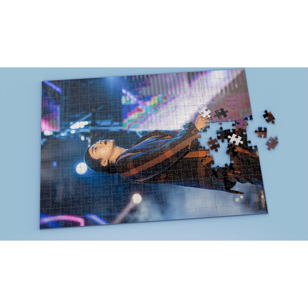 Tranh ghép hình Ca sĩ nhiều kích thước -Tranh ghép hình Karik - Karik25 - Nhận in hình tranh ghép th