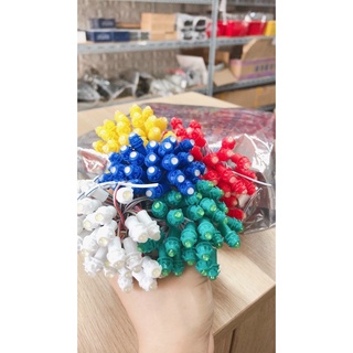 BÓNG ĐÚC F5/9 1 DÂY 50 BÓNG DÙNG ĐIỆN 12V - Led trang trí - Led bảng hiệu - Led quấn cây