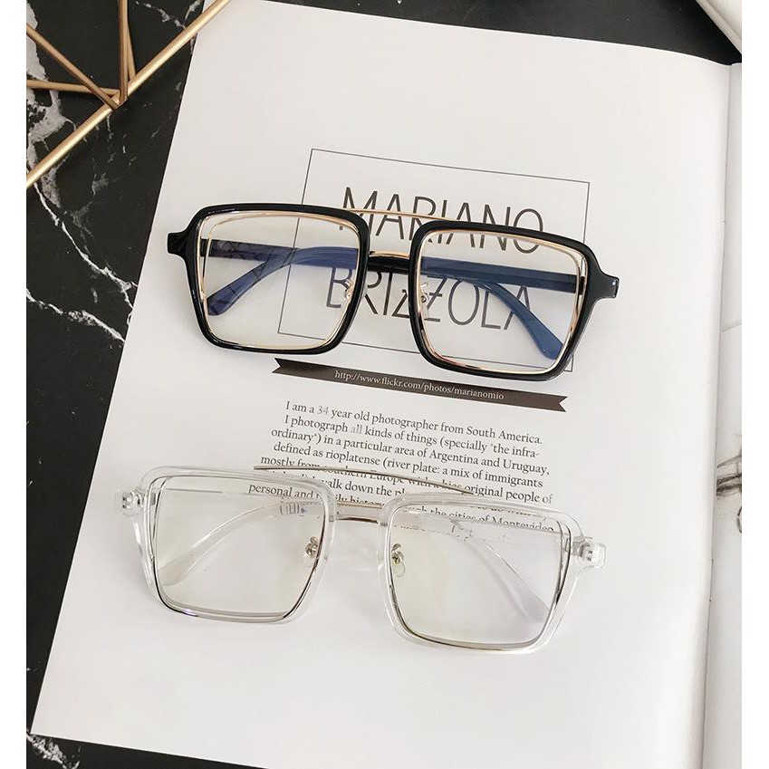 [NHẬP KHẨU - MUA 1 TẶNG 3] Kính giả cận ChiAi  2 tầng cao cấp siêu thời trang hipster | BigBuy360 - bigbuy360.vn