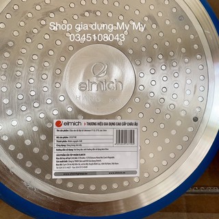 CHẢO VÂN ĐÁ ĐÁY TỪ ELMICH EL-3719 SIZE 24