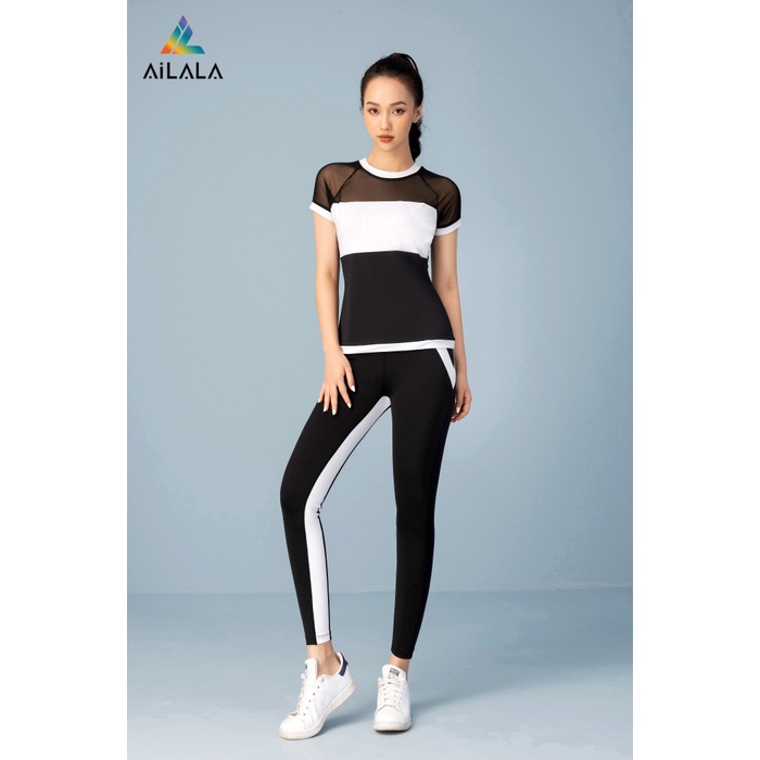 Bộ quần áo thể thao nữ AiLALA LUX97, phù hợp Yoga Gym Pilates, chất lượng cao cấp
