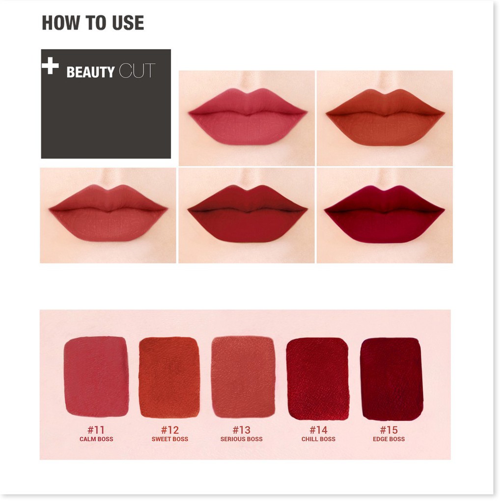 [Mã giảm giá] Son kem lì Bbia Last Velvet Lip Tint - 14 Chill Boss 5g (Màu đỏ lạnh)