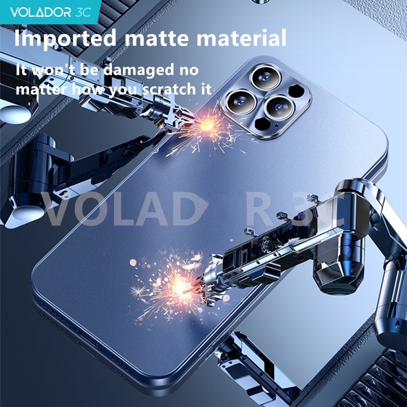 Ốp Điện Thoại Silicon Cứng Chống In Dấu Vân Tay Cho Ip 14 13 12 11 Pro XS Max X XR 8 7 Plus