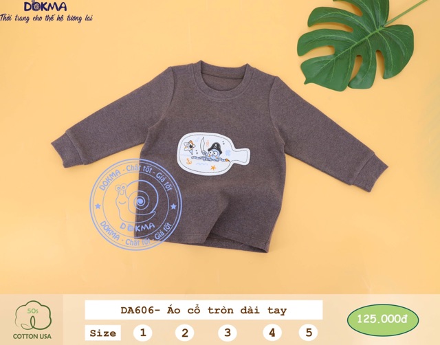 Áo thu đông dày Dokma