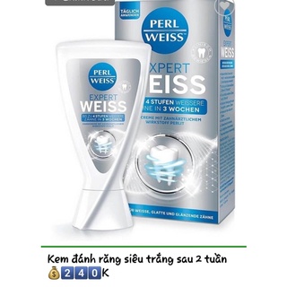 Kem đánh răng siêu trắng WEISS