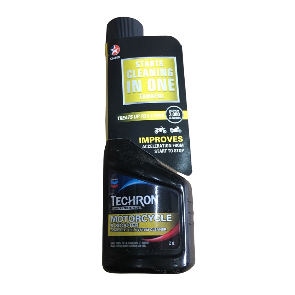 Tẩy cặn carbon caltex techron concentrate plus 75ml vệ sinh buồng đốt siêu - ảnh sản phẩm 1