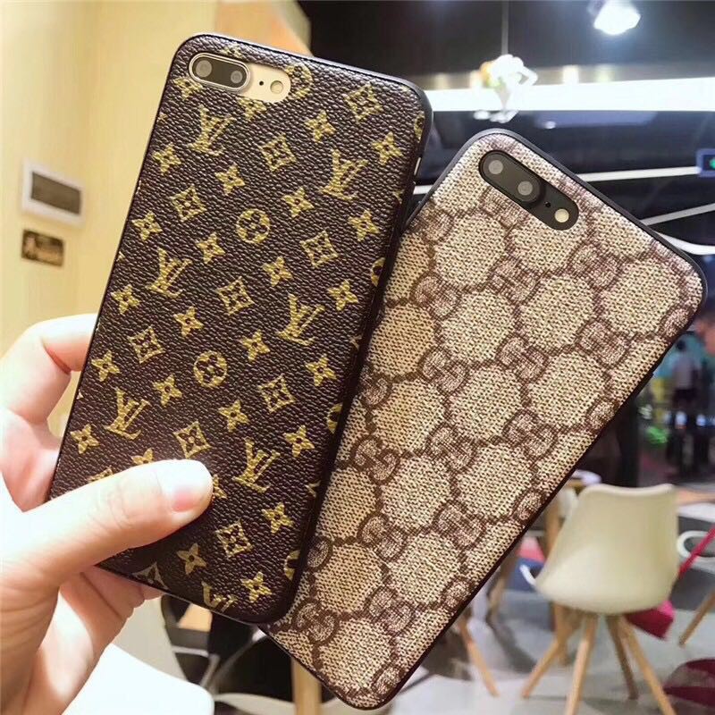 Ốp Điện Thoại Họa Tiết Lv Gucci Sang Trọng Cho Iphone I12 11 Pro Xs Max Xr 7 8 Plus Mobile