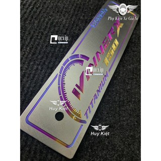 Bảng Tên Winner X Titan (Mẫu Titan Điện Phân) MS3857