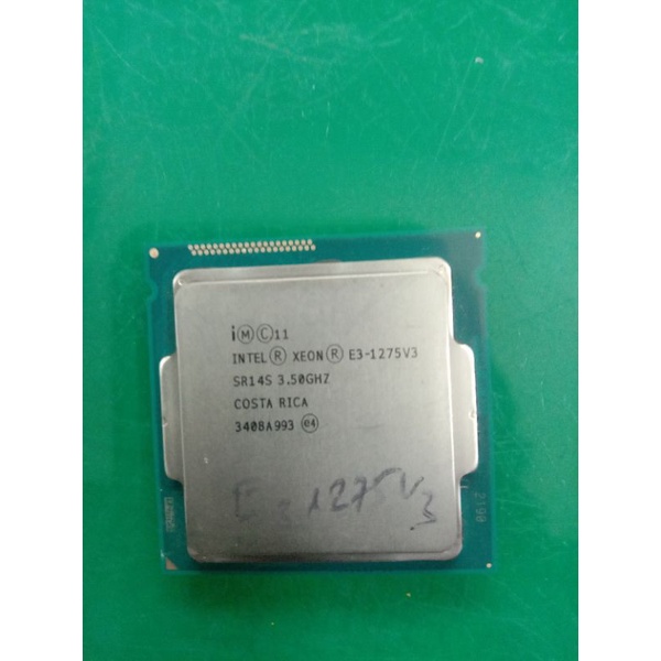 CPU Xeon 1275v3 socket 1150 tương đương i7 4790