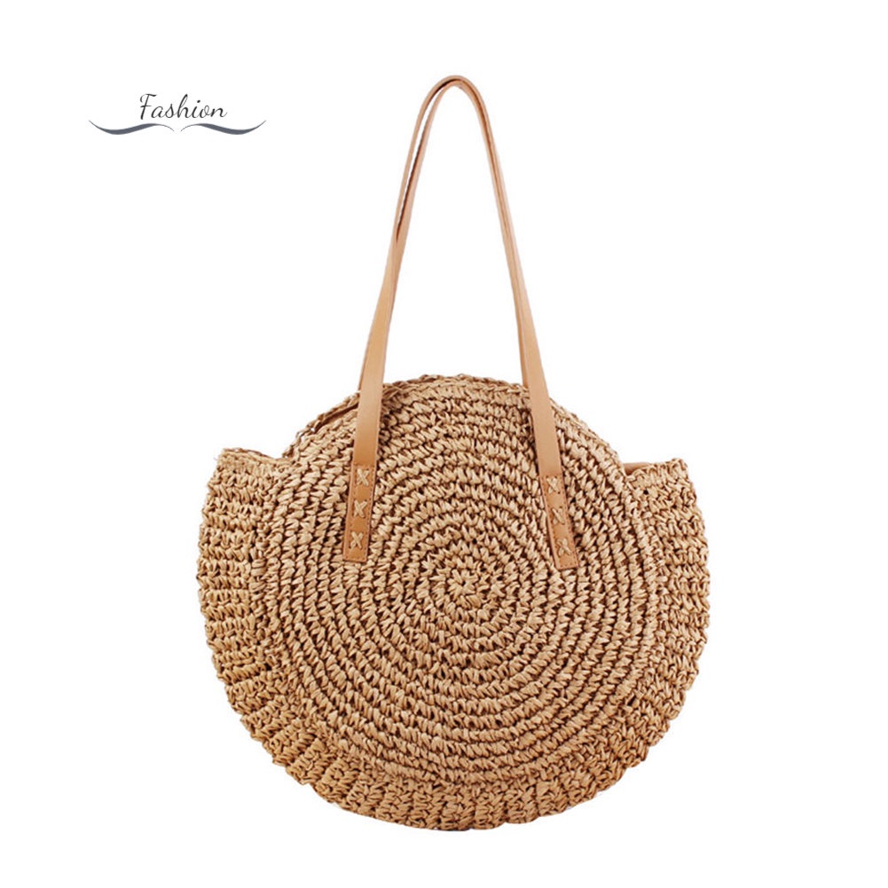 Túi Xách Đan Mây Dáng Tròn Thời Trang Nữ Tính