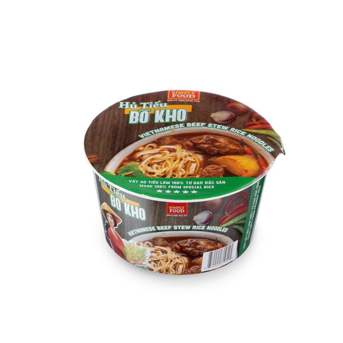 Hủ tiếu Bò Kho Ăn Liền Đặc Sản Việt Nam  - Vietnamese beef stew rice noodles
