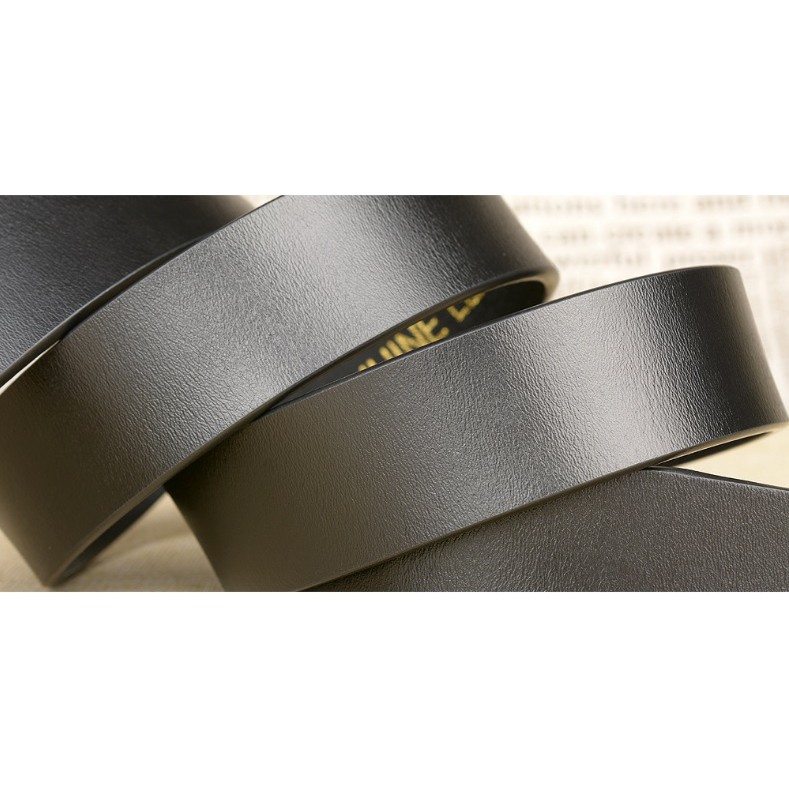 Thắt Lưng Dây Nịt Nam Da Bò Nguyên Miếng Thật 100% Khóa Tự Động Mặt Rồng - Đồ Da Kingshop