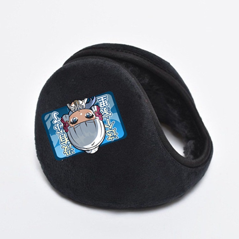 Bịt chụp tai giữ ấm nam nữ GENSHIN IMPACT ver CHỮ NHẬT anime chibi thời trang