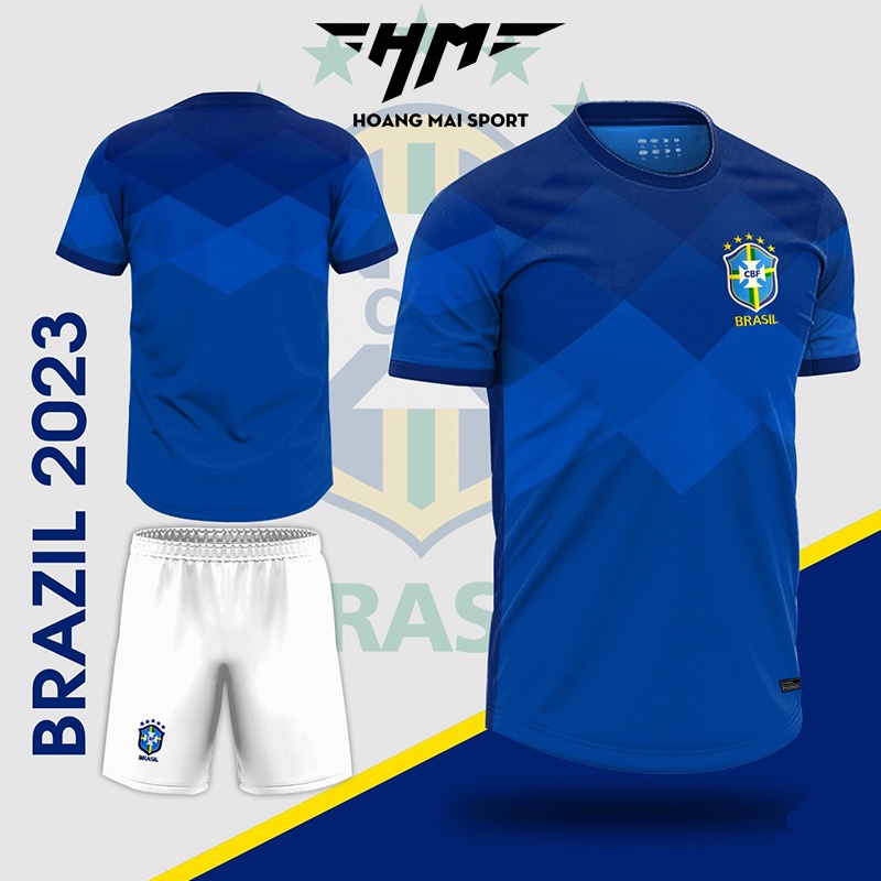 Bộ Quần Áo Thể Thao Bóng Đá CLB Brazil 2023