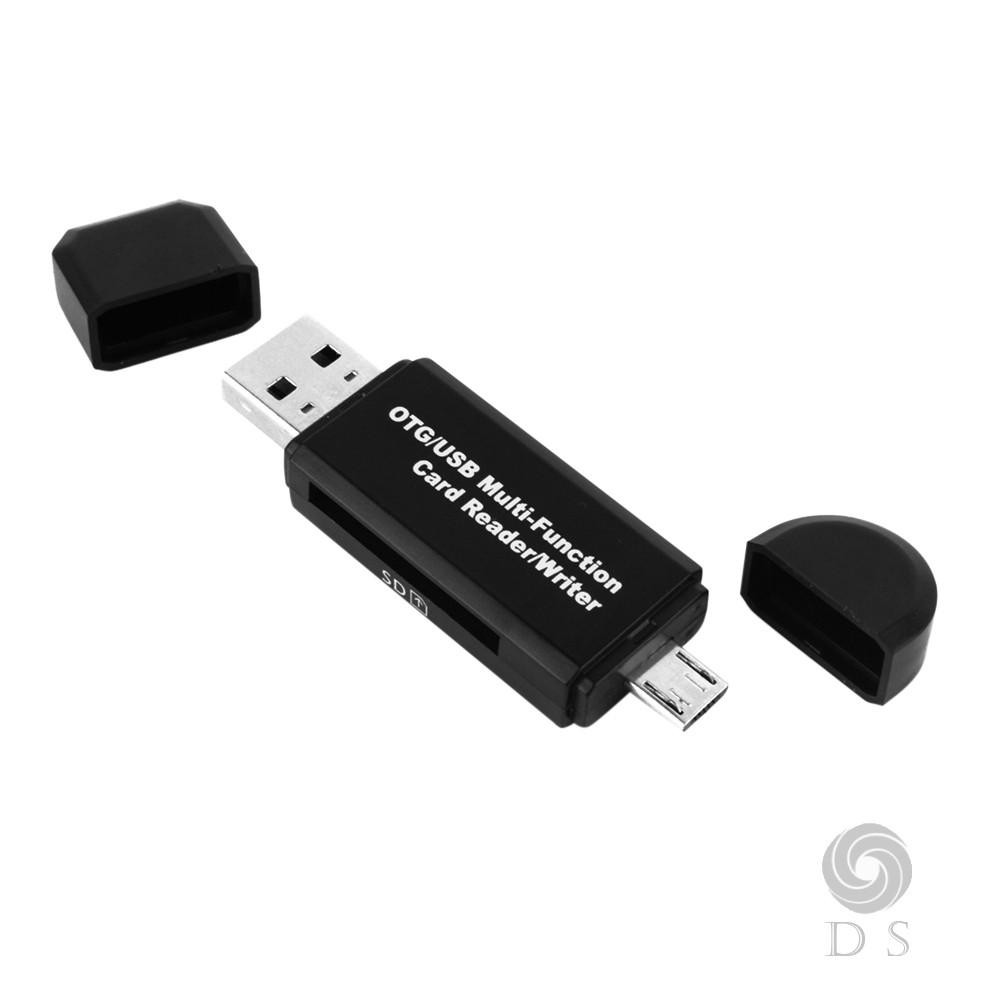 Đầu Đọc Thẻ Nhớ Sd Otg Đa Năng Cổng Usb 2.0 Cho Điện Thoại Android