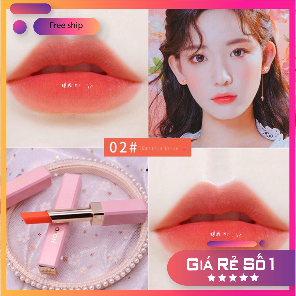 Son Dưỡng Có Màu HOJO Cherry Blossom Dưỡng Môi Mềm Mịn