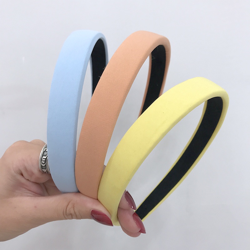 Băng Đô Cài Tóc Bản Rộng 6 Màu Sắc Ngọt Ngào Thời Trang