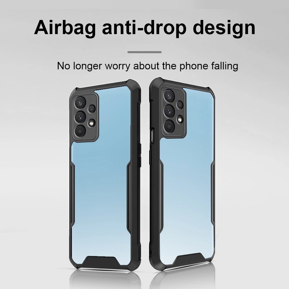 Casing For Samsung Galazy A03s A03 core S21 FE S22 Plus Ultra A22 A32 M32 M52 5G 4G Shockproof Phone Case Cover + tempered glass film + Camera lens film