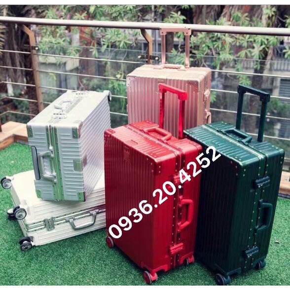HÓT Trend RIMOWA Khung Nhôm Khoá Sập , Đẹp , Độc , Lạ ( Bh 5!năm) Size20/24/29