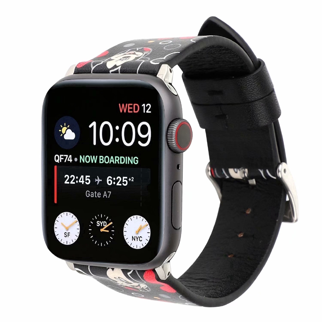 【Apple Watch Strap】Dây đeo da thay thế cho đồng hồ thông minh Apple Watch 6 / se / 5 / 4 / 3/ 2/ 1 (38mm/ 42mm/ 40mm/ 44mm)