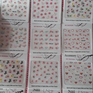 Sticker dán móng tay giả