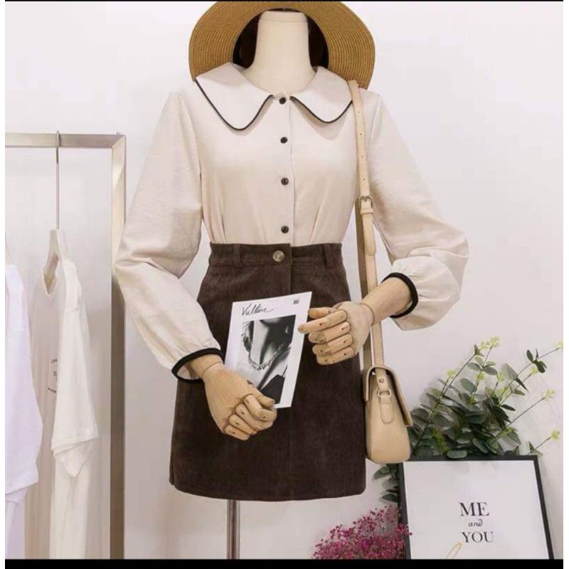 áo sơ-mi nữ dài tay kiểu tiểu thư | BigBuy360 - bigbuy360.vn