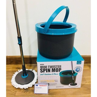 BỘ LAU NHÀ MINI TWISTER SPIN MOP LOCK&LOCK HPP345 - Chính Hãng