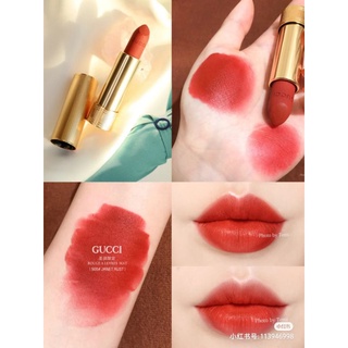 [MÀU 505] SON GUCCI MATTE 505 JANET RUST