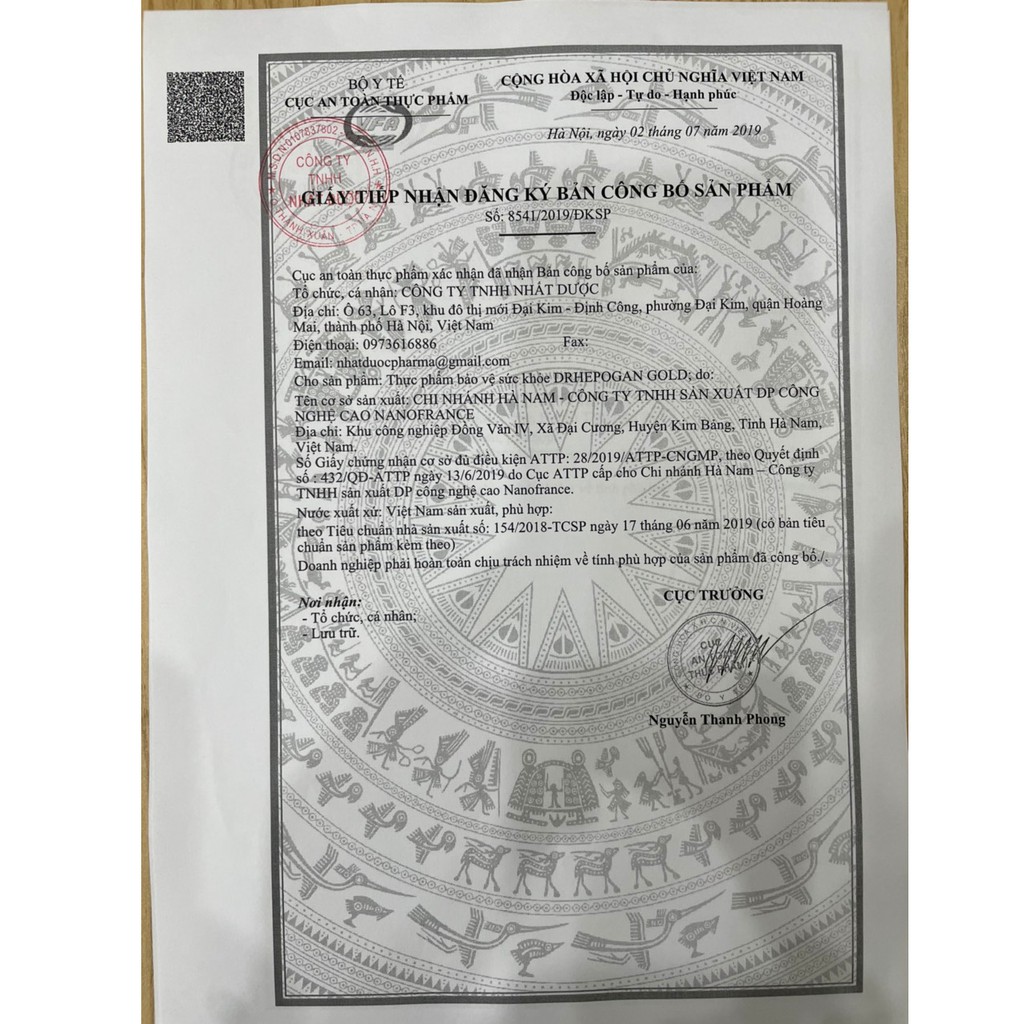 Viên bổ gan Dr Hepogan