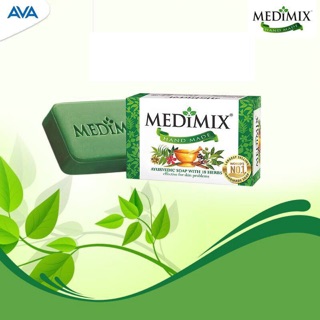 Size lớn 125gr - Xà phòng tắm 18 loại thảo dược - Medimix Handmade Ayurvedic Soap