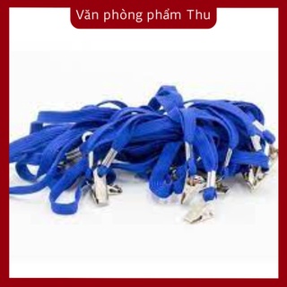 Dây đeo bảng tên kẹp sắt