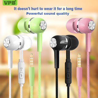 Tai nghe có dây kiểu nhét tai vpb s12 5d hd âm thanh chất lượng cao