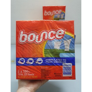 Giấy Thơm Quần Áo Bounce Renewing Freshness hộp 160 tờ Của Mỹ